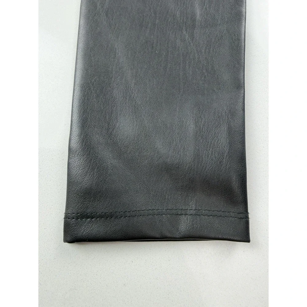 Splendid Girls Faux Leather Leggings Kids Size 14 Black Pull On Stretch NWT